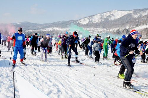 Спортивный праздник «Саяногорск, на лыжи!»